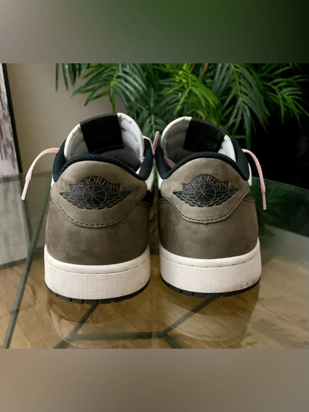 Nike Air Jordan low OG Mocha Black, White  Low-Top Sneakers Men size 12